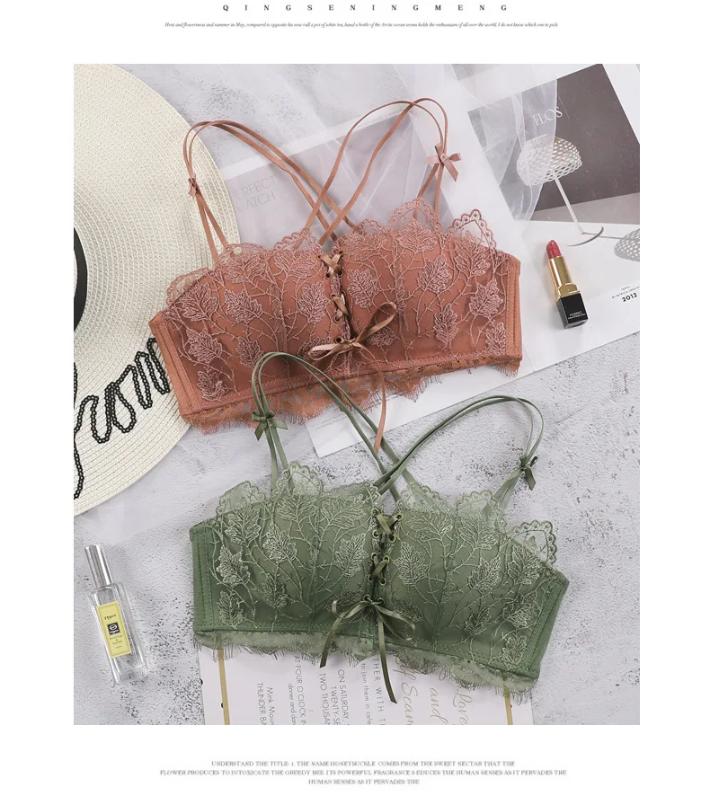 Lavender Lace Bra Image 4