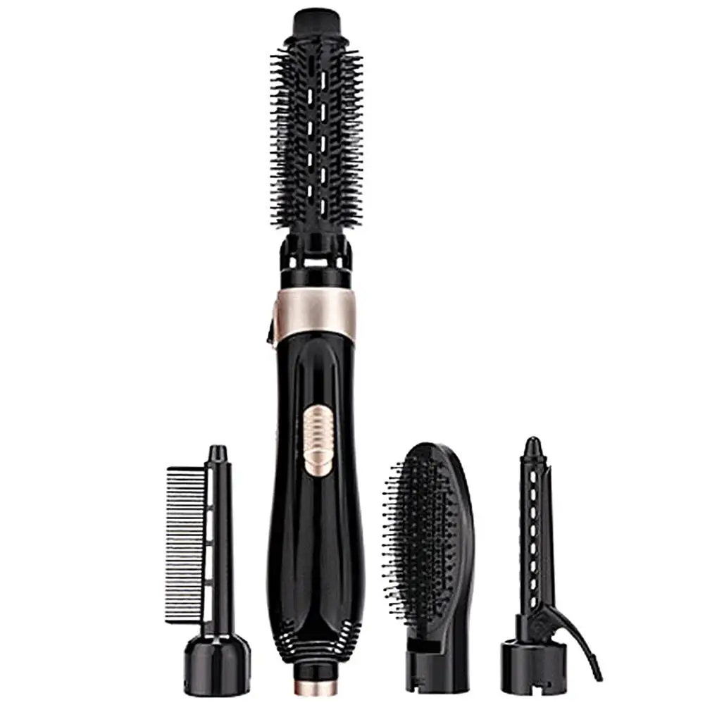 4Pcs Styling Tool Hair Dryer Hair Curler Comb Salon Professional