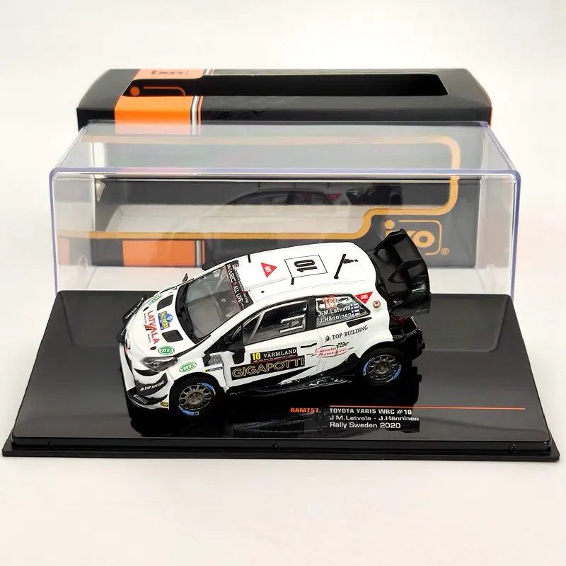 IXO 1/43 для T ~ OTA YARIS WRC #10 ралли Швеции 2020 RAM757 литые модели Коллекция игрушек