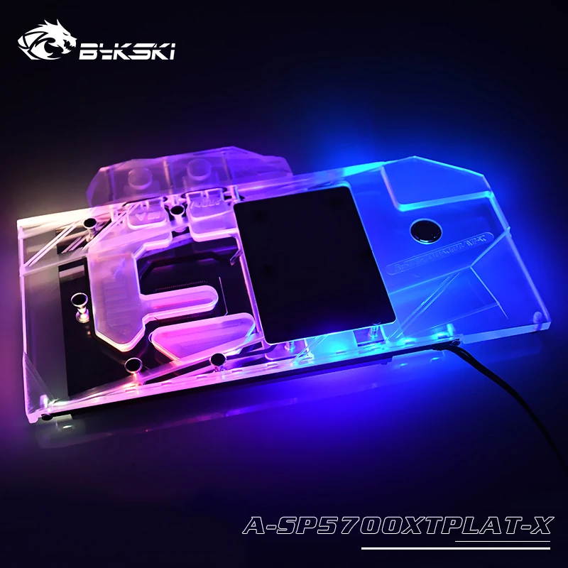 ^Cheap Bykski Water Block use for Sapphire Radeon RX 5700 XT Nitro+ Full Cover Copper Radiator Block/ 12V RGB / 5V A-RGB Light ^Cheap Bykski Water Block use for Sapphire Radeon RX 5700 XT Nitro+ Full Cover Copper Radiator Block/ 12V RGB / 5V A-RGB Light