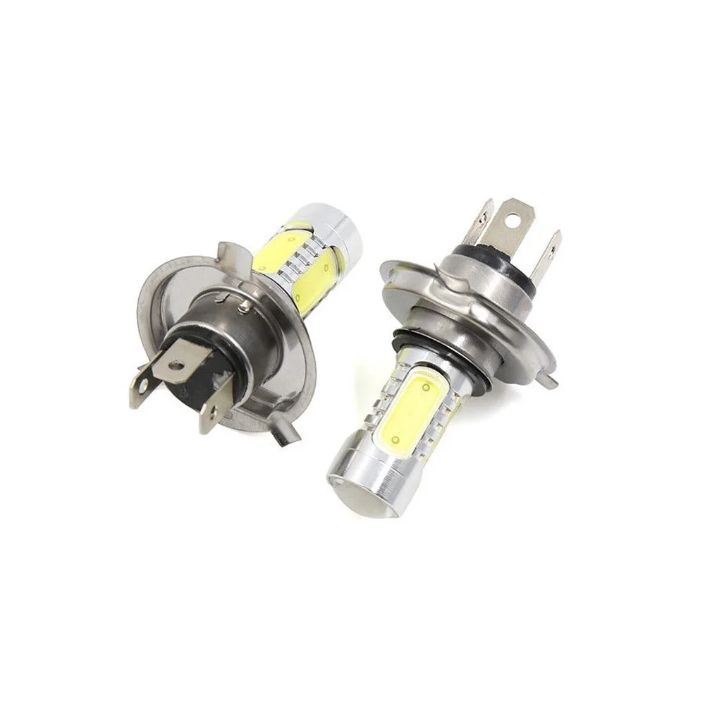 

HOT SALE Motorcycle H4 9003 6000K White LED High/Low Beam Headlight Front Light Bulb Pars