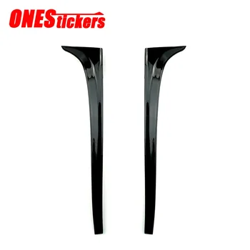 

2PCS For Volkswagen VW Golf 7 MK7 VII(Not Fit for Alltrack) Car Accessories Rear Windshield Side Wing Spoiler Sticker Trim Cover