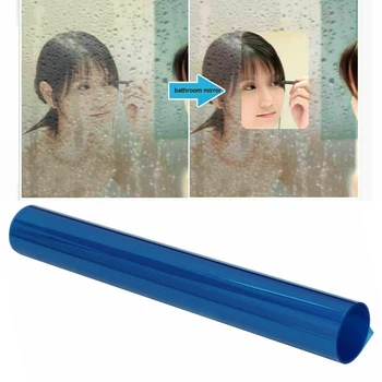 

SUNICE Building window films 3 layers Anti Fog transparent Window sticker for Home Hotel Bathroom Mirror Protective Film