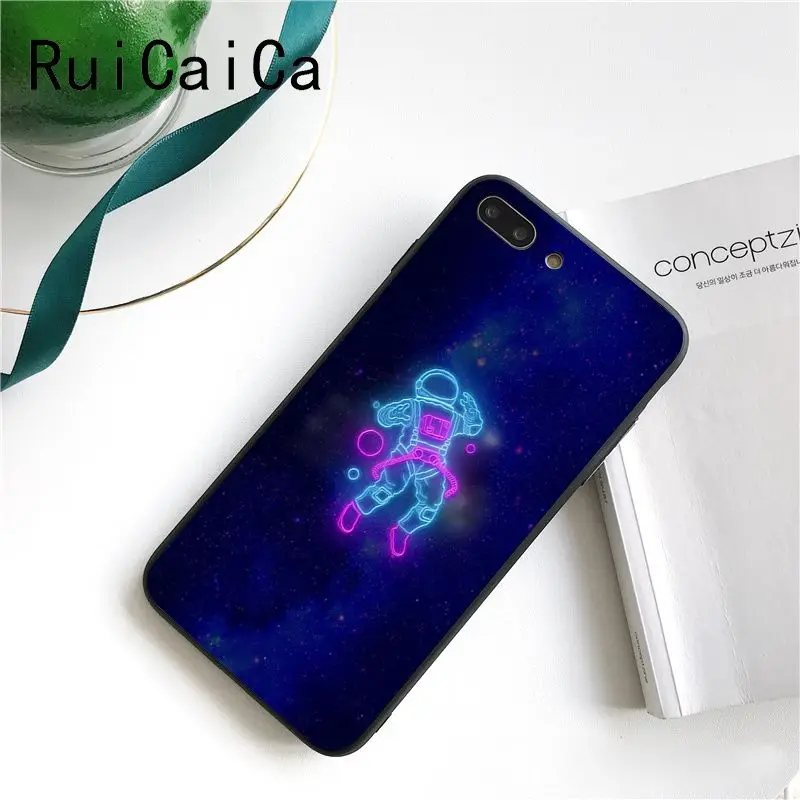 Black background fluorescent small pattern font neon