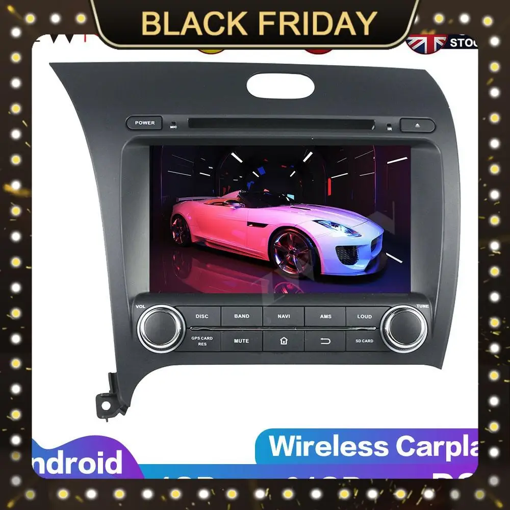 

Android 10 IPS Screen PX6 DSP For Kia CERATO K3 FORTE 2013 2014 - 2017 Car DVD Player GPS Multimedia Player Radio Audio Stereo