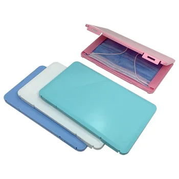 

Disposable Mask Storage Box PP Silver Ion Disinfection Portable Mask Holder Organizer Face Masks Container Dustproof Mask Cases