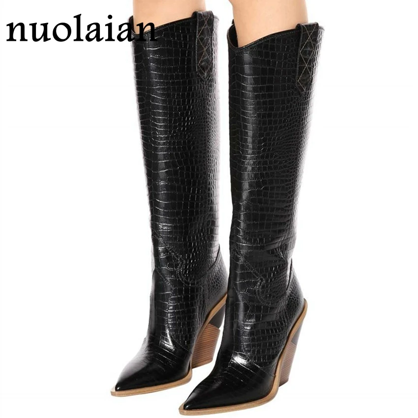 9.5CM Womens Thigh High Boots Lady Snow Fur Boot Woman Over Knee Winter Boots Ladies High Heel Shoes Women Shoe Leather Boots 9.5CM Womens Thigh High Boots Lady Snow Fur Boot Woman Over Knee Winter Boots Ladies High Heel Shoes Women Shoe Leather Boots