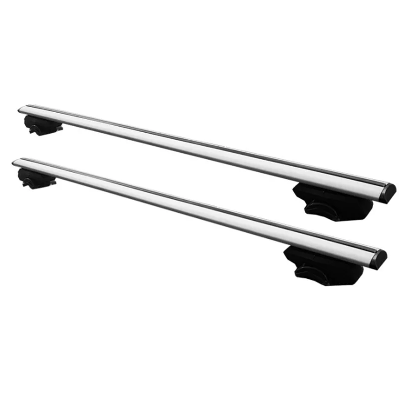Two Style Holders Crossbar Universal Silver Black Car Roof Rack Top Rails Aluminum Alloy Cross Bar For SUV | Автомобили и