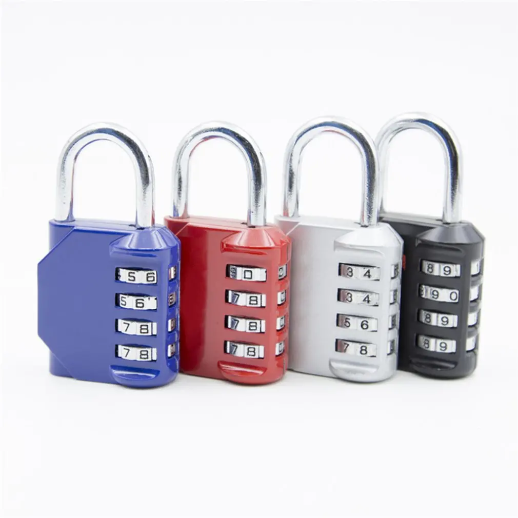 

Dial Digit Password Lock Combination Suitcase Luggage Metal Code Padlock Gym Swimming Pool Cupboard Cabinet Locker