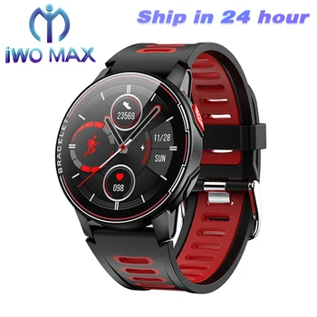 

L6 Sport Smart Watch 1.28Waterproof Fitness Tracker Heart Rate Blood Pressure Monitor Long Standy Battery Men Women Smartwatch