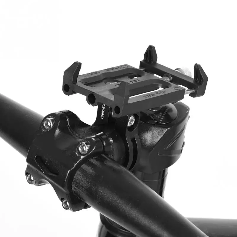 GUB G-83 Bicycle Phone Holder Mountain Bike Handlebar Holder Stand Mount for 3.5-6.2inch Smartphone Cellphone or GPS Navigator