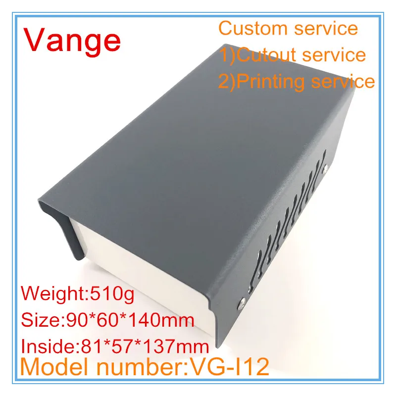 1pcs/lot wifi launcher junction housing diy 90*60*140mm iron metal project cases enclosures for signal repeater equipment