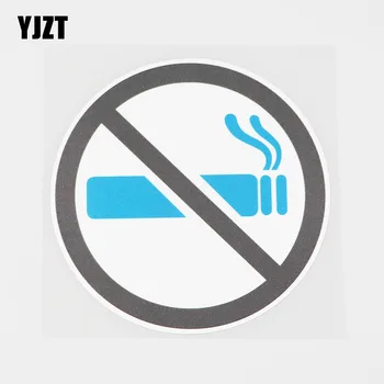 

YJZT 11CMX11CM Prohibit Smoke PVC Decal Car Sticker Warning Signs Graphical 11B-0140