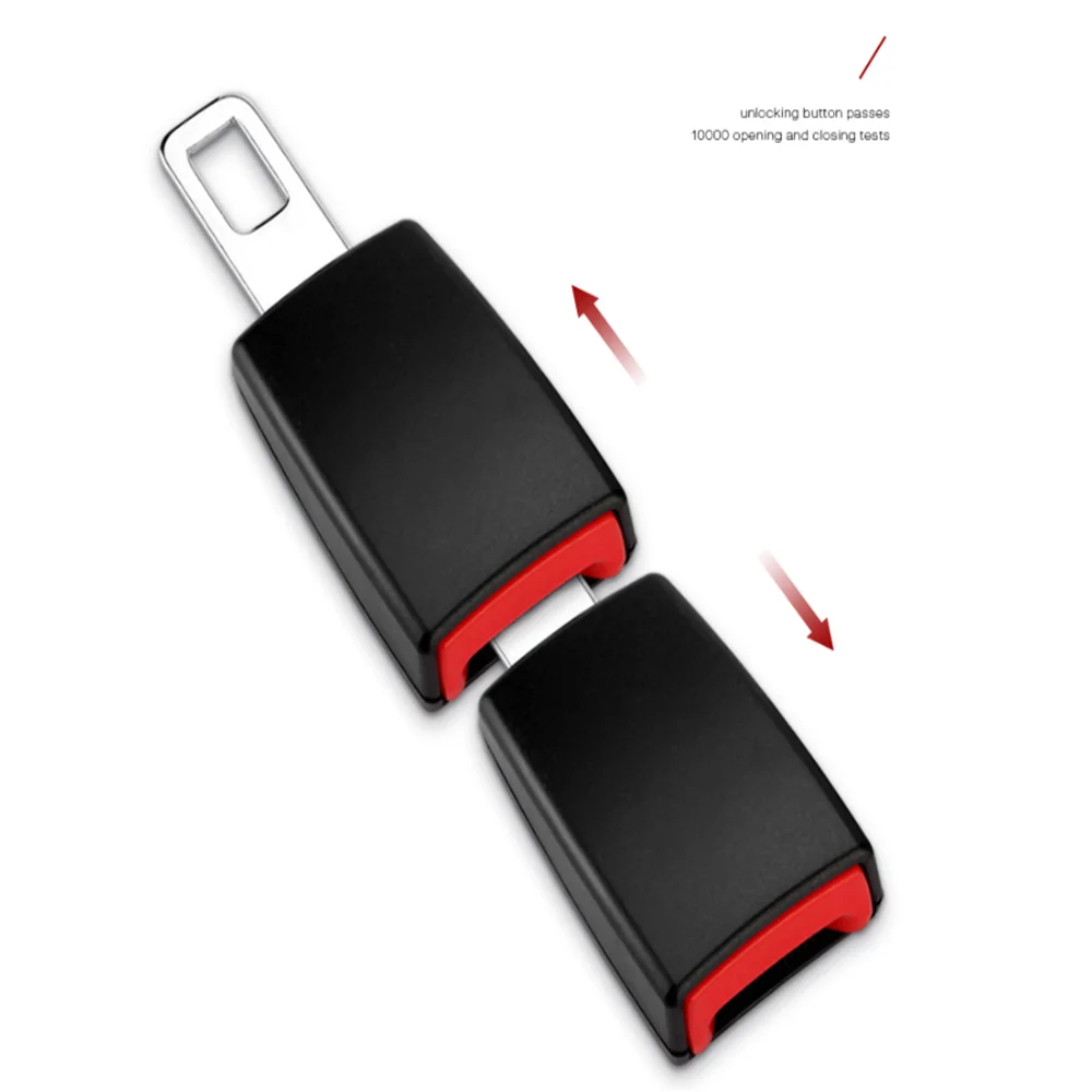 Seat Belt Tongue Insert Car seat belt straight lock tongue for Renault