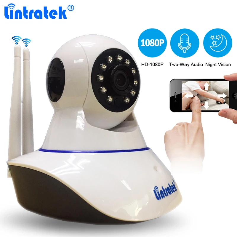 Три антенны видеонаблюдения Камера Беспроводной Wi Fi 1080P IP Видеоняни и радионяни