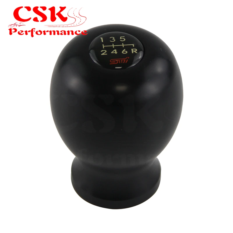 6mt Shift Knob Legacy Gda Gdb Gc8 Black For Jdm Su*baru Wrx Impreza 6mt