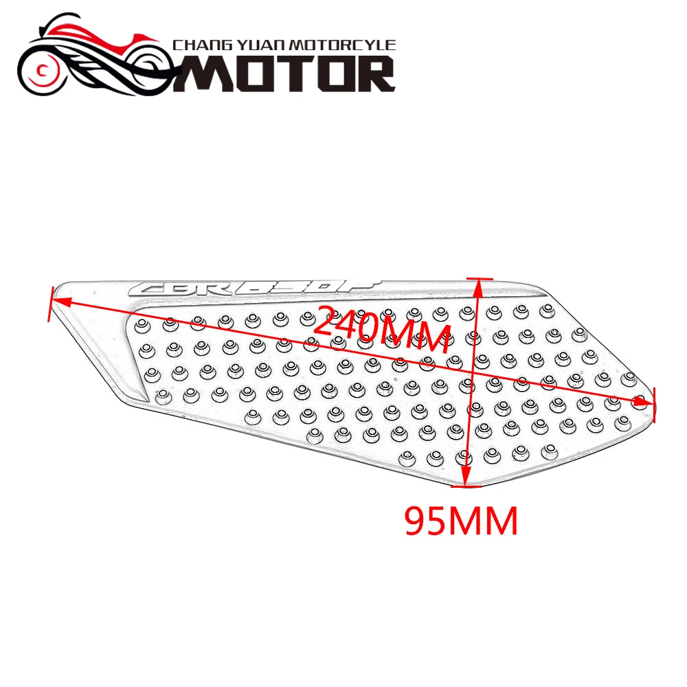 CBR650F tanque pegatinas de carscara de tanque de combutable de Protector para Honda CBR 650F 2013