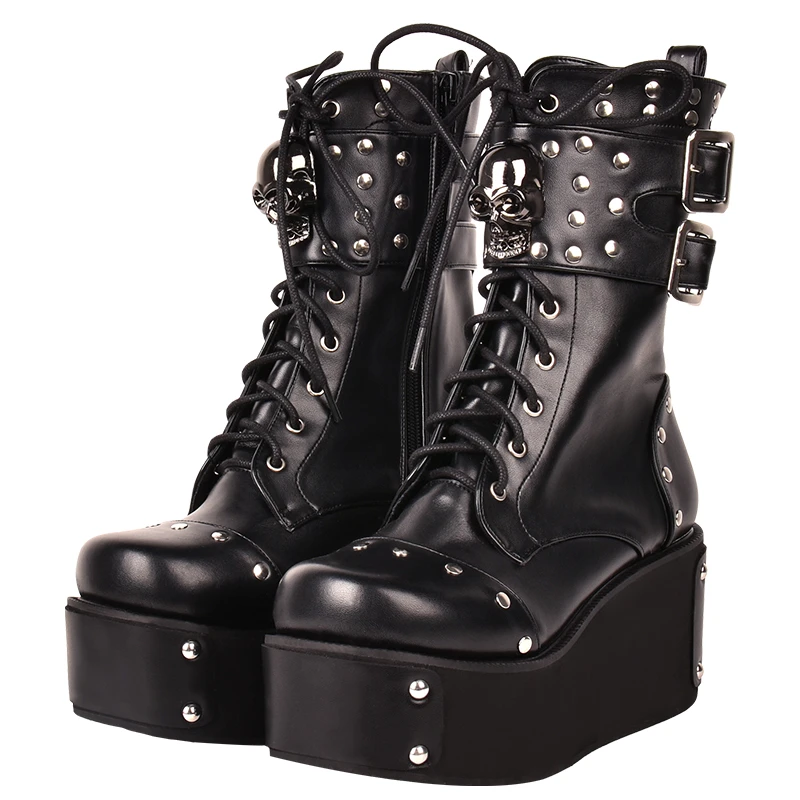 Demonia Goth Platform Boots vlr.eng.br