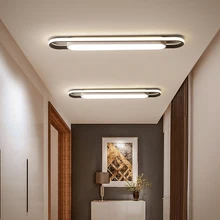 Коридорные светильники простые современные светодиодные потолочные светильники в скандинавском стиле, креативное балконное крыльцо, прихожая, потолочная лампа