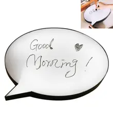 Горячая креативный Q Тип Wipeable рукописная Светодиодная доска для сообщений свет копилка подарок на день рождения