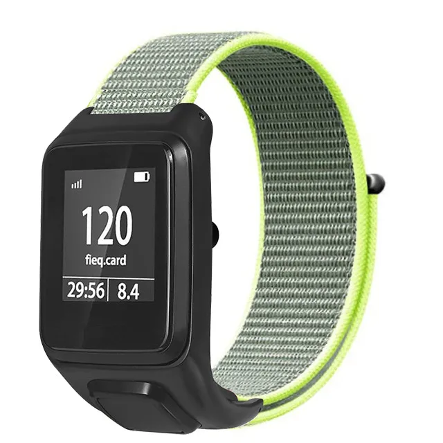 COMLYO нейлоновые часы наручные браслеты для TOMTOM Runner3 авантюрист ремешок замена умный Браслет для TOMTOM Runner 3 группа браслет