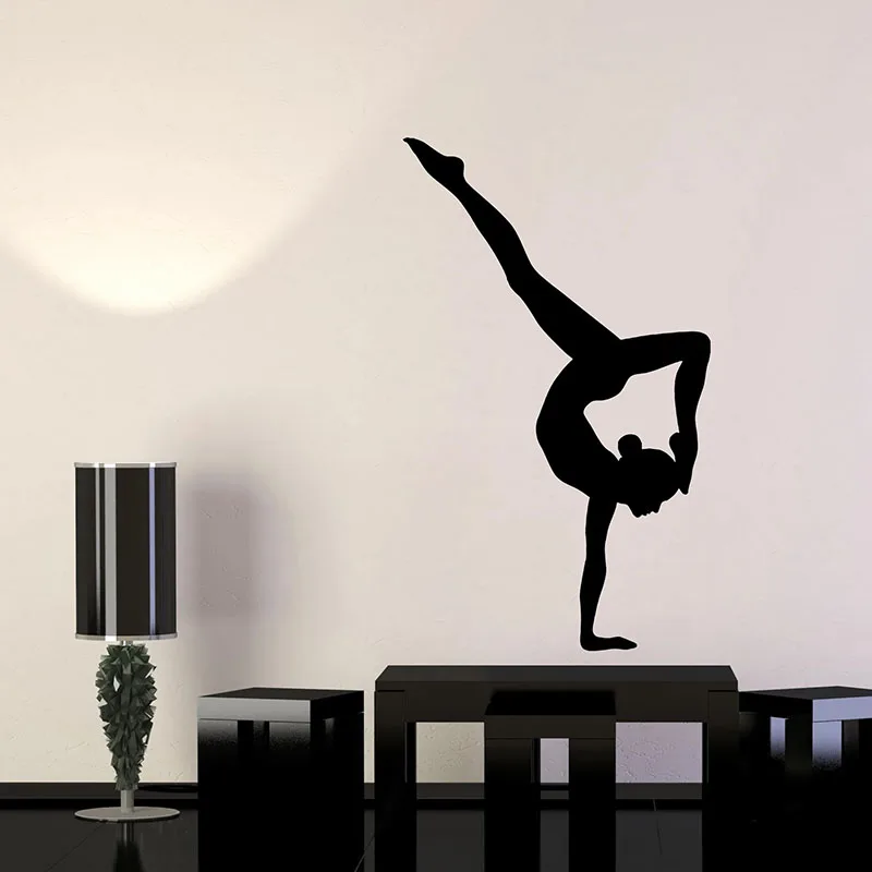 Gymnastics Silhouette - Gymnastics - Sticker