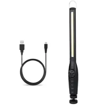 USB Rechargeable COB LED Work Light Torch 1*COB Light Strip Flashlight Led Car Styling Using Touchable Night Lights Lamp