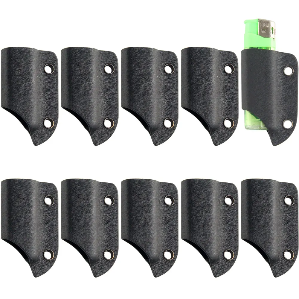 Pack of 10 Kydex Lighter Holder Kydex Sheath With Mounting Hardware