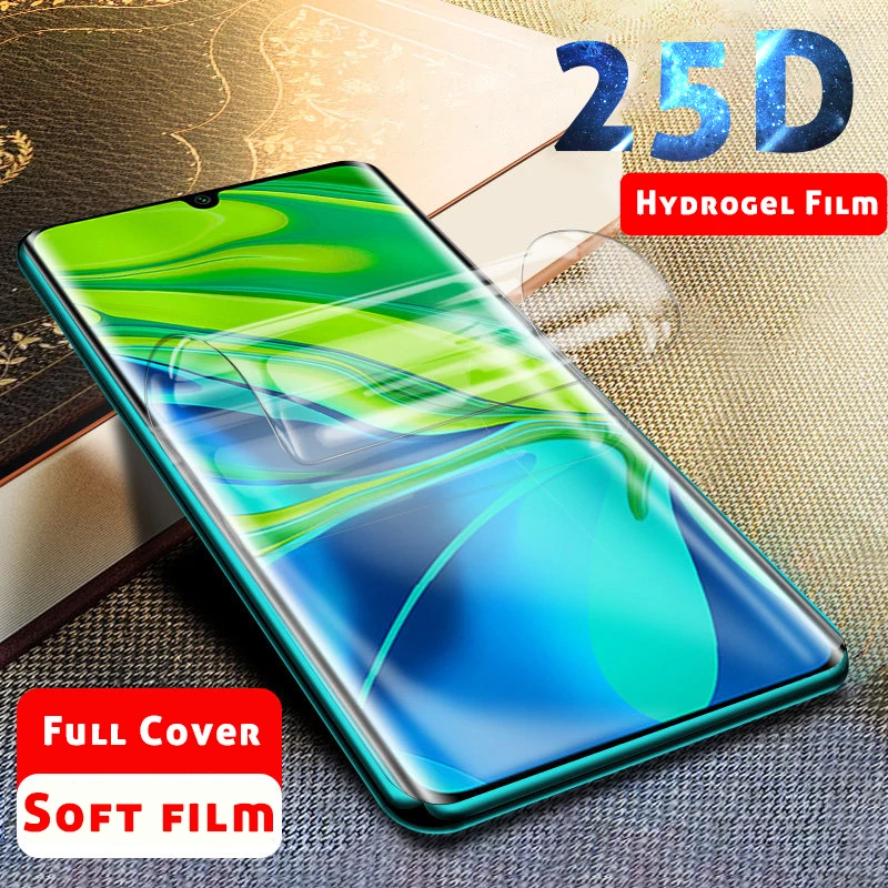 25D полное покрытие Защитная пленка для Xiaomi Mi cc9 Pro cc9e Гидрогелевая пленка для Xiaomi Mi 9 9x 9se 9t Pro мягкая пленка не стекло