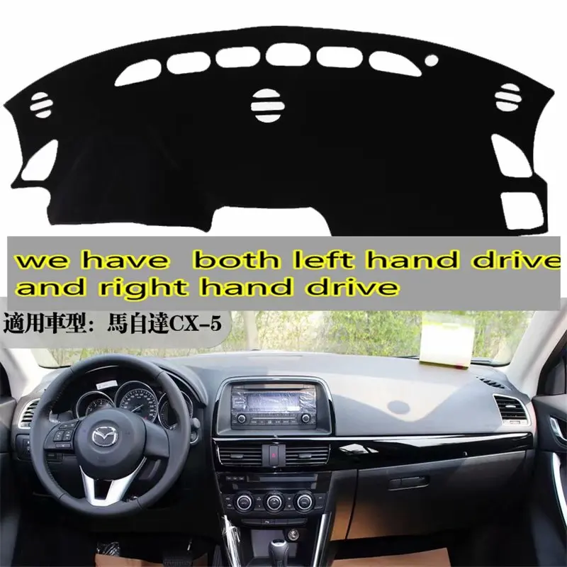 Для Mazda CX-5 Cx5 2012 2013 коврик для автомобиля-Стайлинг Аксессуары для приборной панели автомобильный коврик для приборной панели солнцезащитный козырек