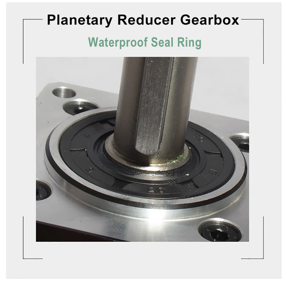 Nema 23 Planetary Gearbox 57mm Motor Reducer Ratio 4 5  10 16 20~50:1  Motor Gear for Nema23 57mm Stepper Motor 4000rpm