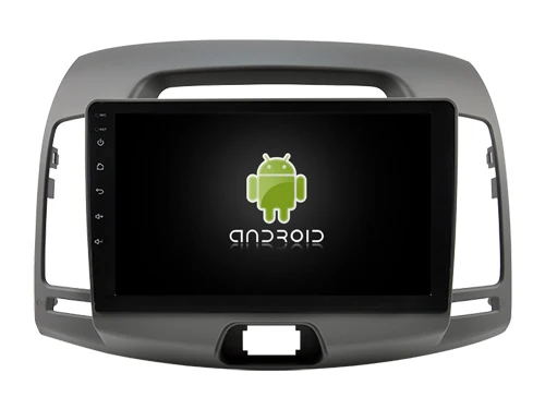 " Android 9,0 OS автомобильный мультимедийный навигатор gps радио для hyundai Elantra 2007 2008 2009 2010 с разделенным экраном функция поддержки