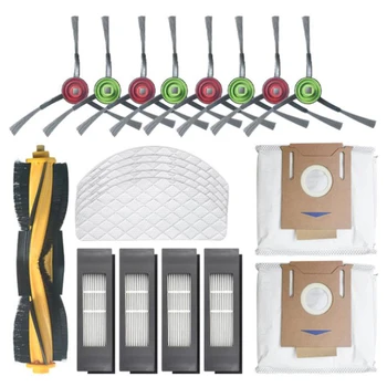 

for ECOVACS DEEBOT OZMO T8 ing Robot Vacuum Cleaner Main Brush Side Brush Filter Disposable Cleaning Mop Dust Bag