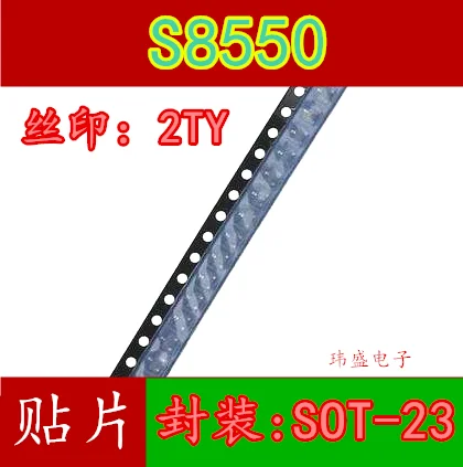 10 шт./лот S8550 2TY MMBT8550LT1G SOT23 высокое качество