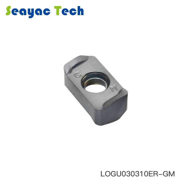 Высококачественная твердосплавная вставка LOGU030310 фрезерные вставки с высокой