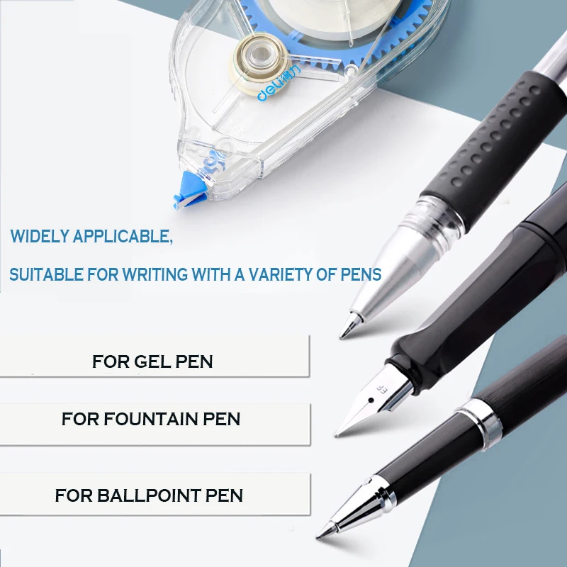 Deli Various Correction Tape Material Escolar Stationery Office School Supplies Papelaria correction tape for student
