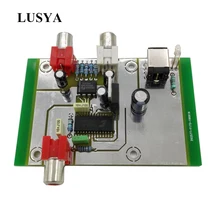 Lusya alta fidelidade 47 laboratórios decodificador dac terminou a máquina tda1543 dac wav 16bit 44.1k 12vdc C2-013