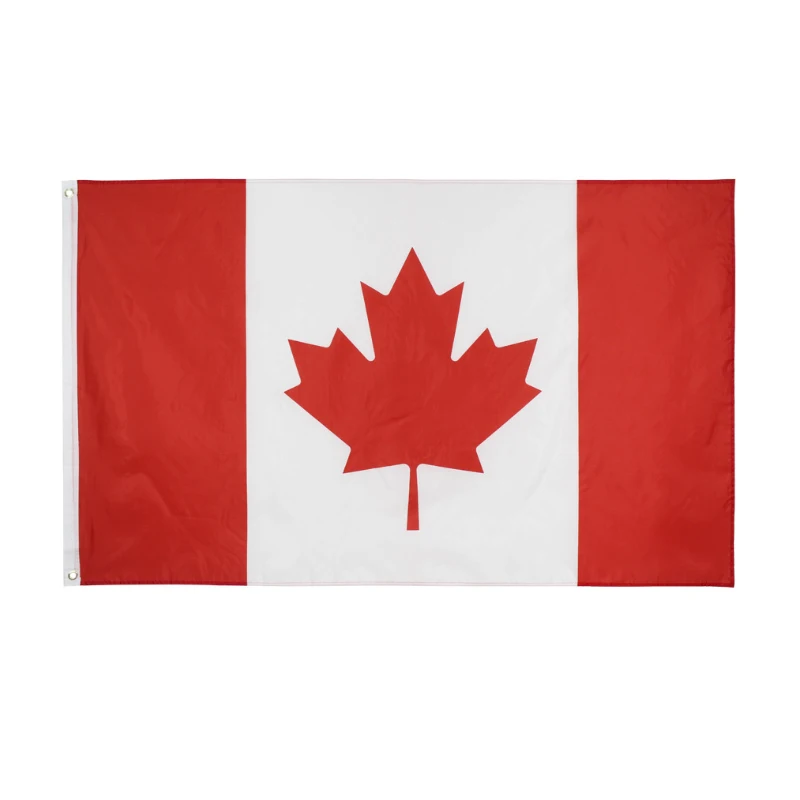 great Canadian Flag banner flag 5X3FT 90X150cm Canada | Дом и сад