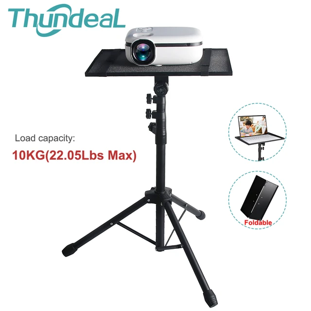 Trípode para proyector de 1-10KG, soporte ajustable para suelo, bandeja para  portátil, TD98, K45, Q10, TDA6, TD97 - AliExpress