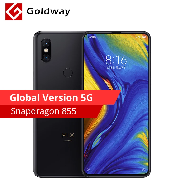 Глобальная версия Xiaomi mi x 3 x3 5G 64 Гб ПЗУ 6 ГБ ОЗУ мобильный телефон Восьмиядерный