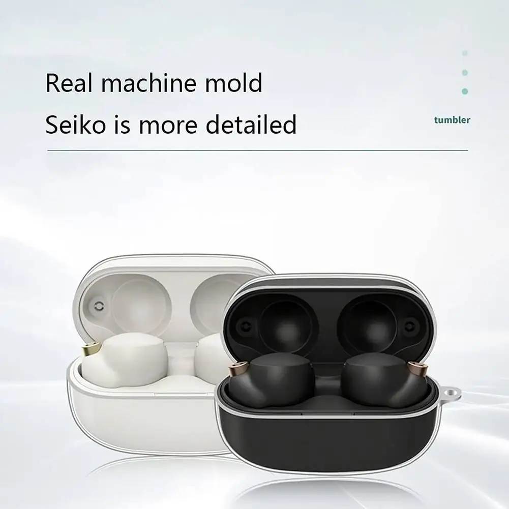 Custodia Protettiva Trasparente Per Sony Wf-1000Xm4 Accessori Per Auricolari Custodia Di Ricarica Per Sony Wf 1000 Xm4 Custodia In Silicone