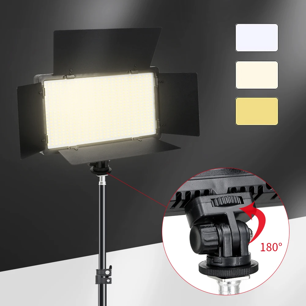 Lâmpada de Iluminação Led para Estúdio Fotográfico Luzes de Vídeo Preenchimento de Maquiagem Tripé Iluminação Opcional para o Youtube Live Streaming Tiktok - Image 4
