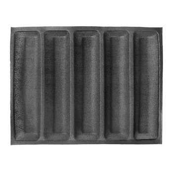 

Silicone 5 Indents Reusable Silform/Bread Mould Baking Form Food Grade