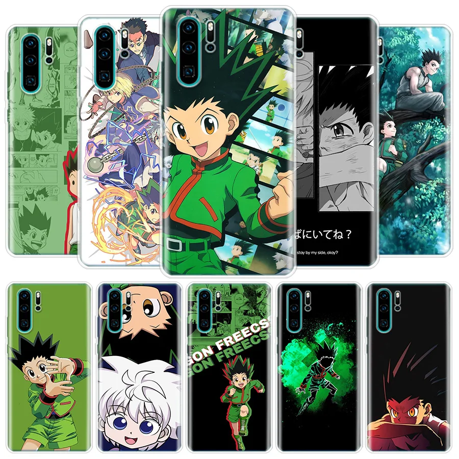Чехол для телефона Hunter X Gon Freecss чехол Huawei P40 P30 P20 Mate 30 20 10 Pro P10 Lite P Smart Z 2019 | Мобильные
