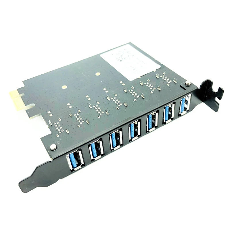 Usb 3.0 Pci-e Adaptador de Cartão de Expansão Portas Usb 3.0 Hub Adaptador Controlador Externo Pci-e Extensor Pci Express Cartão para Desktop - Imagem 4