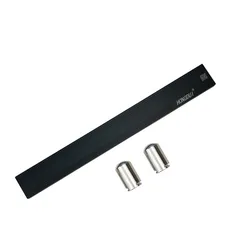 Déflecteur de travail en alliage d'aluminium pour chien, 19/20MM, plaque de positionnement de bloc réglable, Surface d'arrêt de raboteuse fixe, outil d'établi pour chien 
