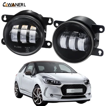 

Fog Light Accessories 30W 6000LM Car Front Bumper LED Fog Lamp DRL White Amber 12V For Citroen DS3 2009-2018