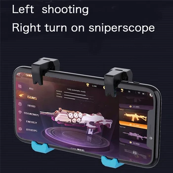 

Shooter Game Controller L1R1 Fire Button Stick Gaming Trigger Gamepad for PUBG Joystick Capacitive Buttons for iOS Android Phone