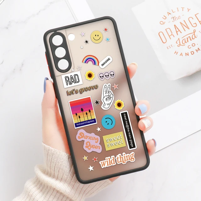 OPPO A53S Case For OPPO A9 2020 A3S A5S A12E A11 A83 A15 A52 A72 A92 A54 A55 A31 A91 A93 A94 A95 5G Butterfly Matte Cover Bumper U063