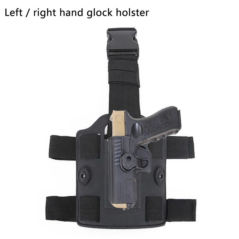 Чехол для пистолета Glock 17 19 кобура с прямыми ногами правой и левой руки военные